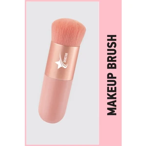 Professional Make-Up Luxury Kabuki Fondöten Ve Allık Makyaj Fırçası