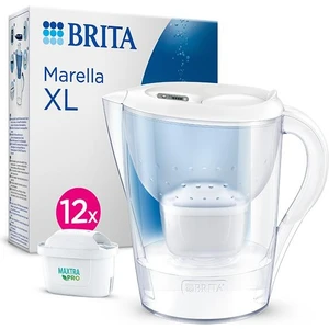 Marella XL 12x Maxtra Pro All-In-1 Filtreli Su Arıtma Sürahisi - Beyaz 3,5 lt