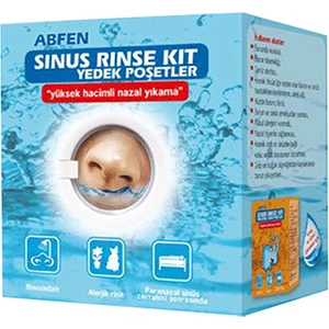 Abfen Farma Farma Sinus Rinse Kit Yedek Poşetleri