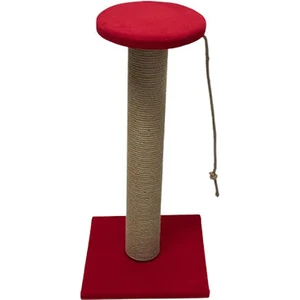 Oturaklı Kalın Kedi Tırmalaması 70 cm Kırmızı