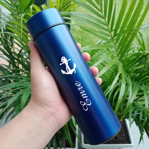 NRD Life Hediyelik Termos Kişiye Özel Isim Baskılı Dereceli Çelik Termos