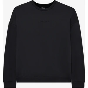 M Essential Crew Neck Sweatshirt Erkek Siyah Sweatshirt S242113-001