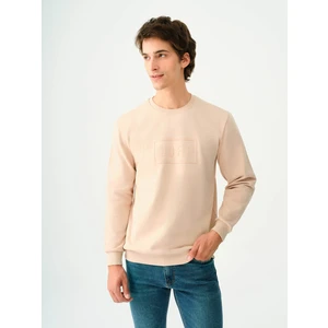 Erkek Sweatshirt Bej LF2037097