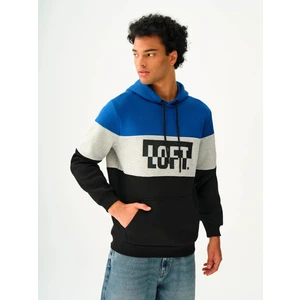 Erkek Sweatshirt Mavi LF2037267