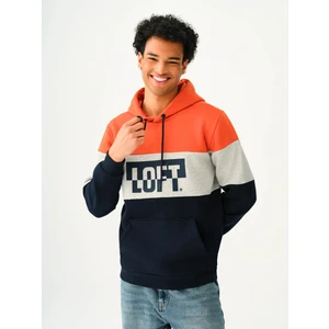 Erkek Sweatshirt Turuncu LF2037267