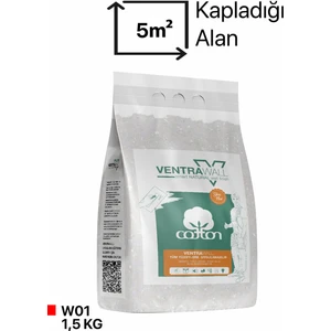 Ventrawall Ipek Sıva Duvar Kaplama Beyaz W01