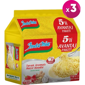 5'li Paket Tavuklu Noodle x 3 Adet