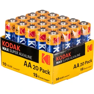 Max Super Alkalin 20 Adet - Aa Kalem Pil