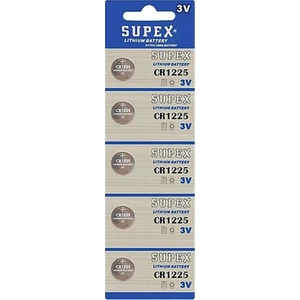 CR1225-C5 3V Lityum Düğme Pil 5'li Paket