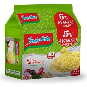 5'li Paket Sebzeli Noodle
