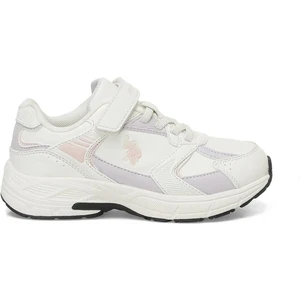 U.S. Polo Assn. Felix Jr 4pr 101884993 Beyaz & Lila Kız Çocuk Günlük Spor Ayakkabı