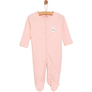 HelloBaby Yenidoğan Kız Patikli Tulum Kız Bebek