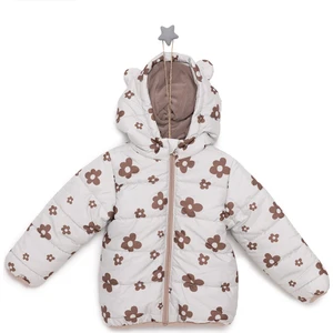 HelloBaby Basic Kapüşonlu Kulaklı Mont Kız Bebek