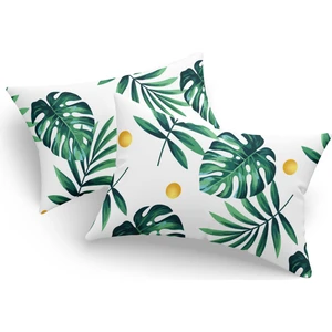 Eponj Home 2li Yastık Kılıfı Monstera Yeşil 50X70 cm