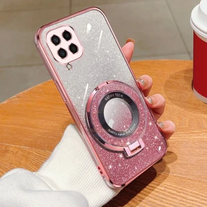 Samsung Galaxy M33 5g Için Yuvarlak Tutucu Tpu Telefon Kılıfı (Yurt Dışından)