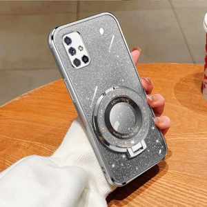 Samsung Galaxy M51 Için Yuvarlak Tutucu Tpu Telefon Kılıfı (Yurt Dışından)