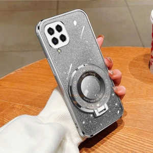 Samsung Galaxy M33 5g Için Yuvarlak Tutucu Tpu Telefon Kılıfı (Yurt Dışından)