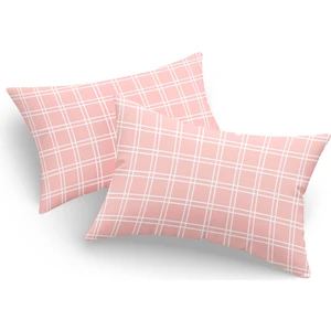 Eponj Home 2li Yastık Kılıfı Tavşancık Kombin Pembe 50X70 cm
