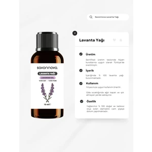Doğal Lavanta Yağı  Saf 10 Ml