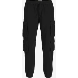 Jack & Jones Jpstbıll Jjmultı Tapered Cargo Erkek Siyah Eşofman Altı 12260915-BLACK