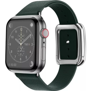 Psgt Apple Watch Uyumlu 42-44-45-49mm Için Modern Buckle Hakiki Deri Kordon