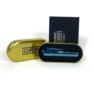 Clipper Özel Kutusunda Metal Çakmak Şık Tasarım