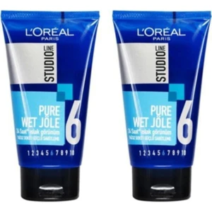 L'Oréal Paris Studio Line Pure Wet 24 Saat Islak Görünüm Güçlü Sabitleme Jöle x 2 Adet