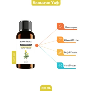 Doğal Kantaron Yağı %100 Saf 100 ml