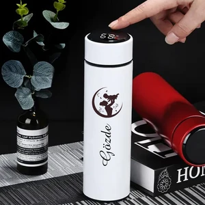 NRD Life Hediyelik Termos Kişiye Özel Isim Baskılı Dereceli Çelik Termos