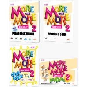 Kurmay Yayınları More&more 2. Sınıf Practice Book & Workbook & Readers & Craft Book