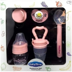 Bebek Beslenme Seti - Pembe