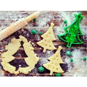 Yılbaşı Ağacı Kurabiye Kesici Kalıbı