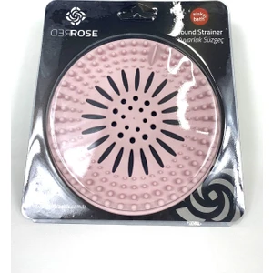 Yuvarlak Silikon Lavabo Süzgeci Kaymaz
