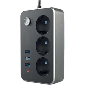 Akım Korumalı Uzatma Kablosu