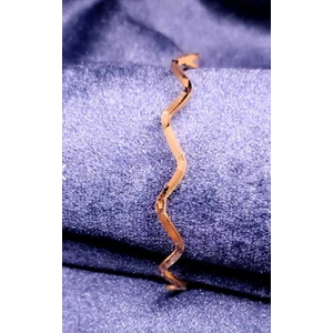 Sevim Gold 22 Ayar 15 Gram Yatırımlık Ajda (Zigzag) Bilezik Işçiliksiz