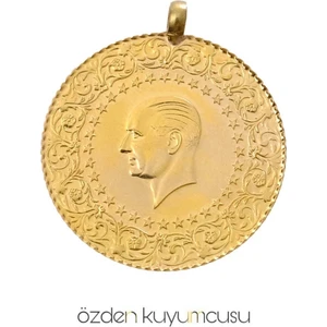 Özden Kuyumcusu Çeyrek Altın Eski Tarihli 22 Ayar Yatırım ve Takı Amaçlı 1 Adet