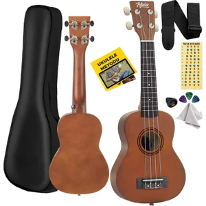 UKX-233M Kahverengi Concert Ukulele (Askı Çanta Metod Pena)