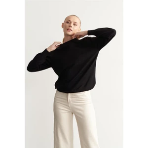 Çetinkaya Miyamira Siyah Kazak