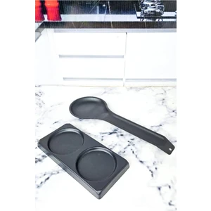 Hilamingo Home 2'li Metal Kirli Kaşık Altlığı ve Losyon/yagdanlık/sabunluk Stand Altlığı