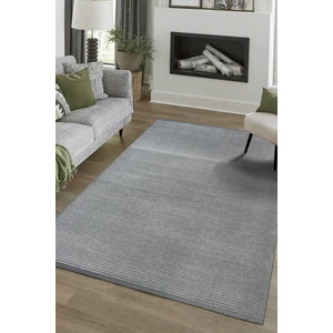 Colore Home Ada Kaymaz Taban Yıkanabilir Dokuma Gri Kilim Yolluk 404