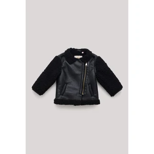 GB Baby Bg Store Kız Bebek Siyah Ceket