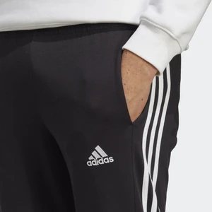 Adidas Sportswear IC0044 Essentials Single Jersey Tapered Open Hem 3-Stripes Pants