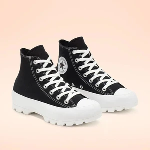 Chuck Taylor All Star Lug Siyah Kadın Sneaker