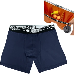 Yohannes Club erkek, Özel Anatomik Pamuklu Boxer,tekli, Lacivert