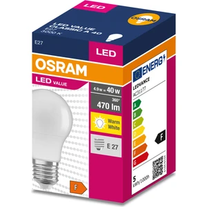 LED Lamba 4,9 W Sarı Işık E27