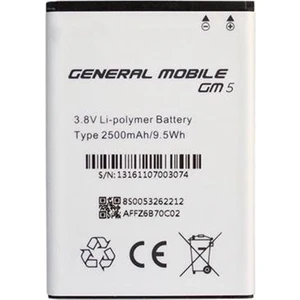 General Mobile Gm5 / GM5D Batarya Pil
