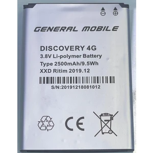 General Mobil Discovery One 4g Gm4 Gm5 Batarya Pil