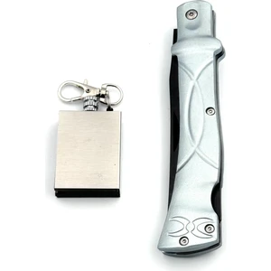 Kamp Çakı 23 cm Kemer Klipsli  Zippo Kibrit Hediyeli