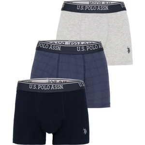 U.S. Polo Assn. Erkek Gri Melanj İç Giyim Alt 50301666-VR086