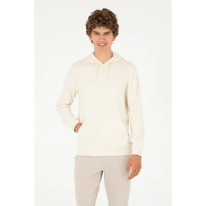 U.S. Polo Assn. Erkek Krem Sweatshirt 50293439-VR071